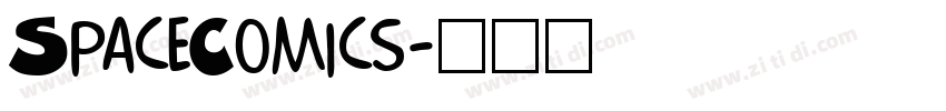 SpaceComics字体转换