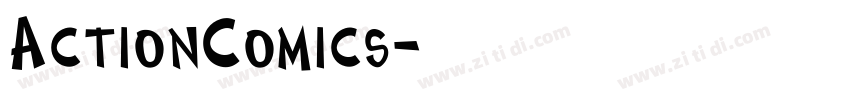 ActionComics字体转换
