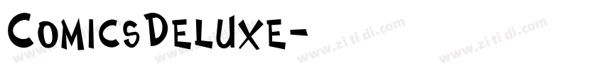 ComicsDeluxe字体转换