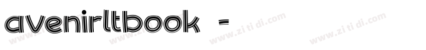 avenirltbook字体字体转换