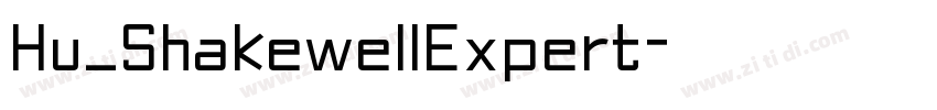 Hu_ShakewellExpert字体转换