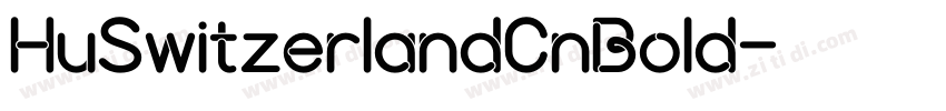 HuSwitzerlandCnBold字体转换