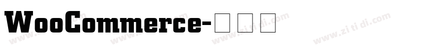 WooCommerce字体转换