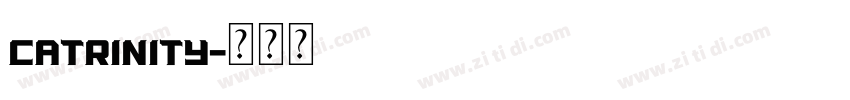 Catrinity字体转换