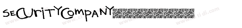 SecurityCompany字体下载字体转换