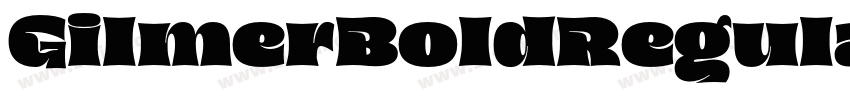 GilmerBoldRegular字体转换