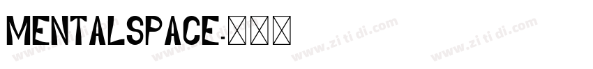 MentalSpace字体转换