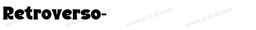 Retroverso字体转换