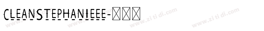 CleanStephanieee字体转换