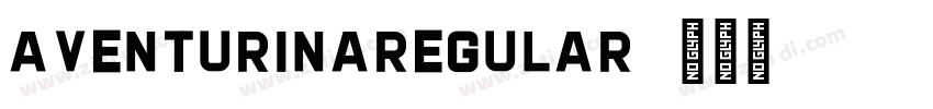 AventurinaRegular字体转换