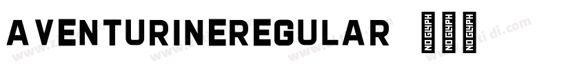 AventurineRegular字体转换