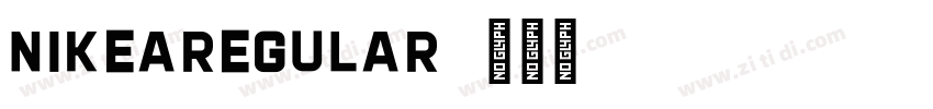 NIKEARegular字体转换