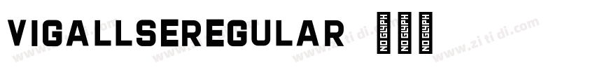 VigallseRegular字体转换
