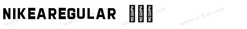 NIKEARegular字体转换