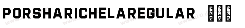 PorshaRichelaRegular字体转换