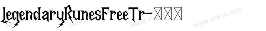 LegendaryRunesFreeTr字体转换