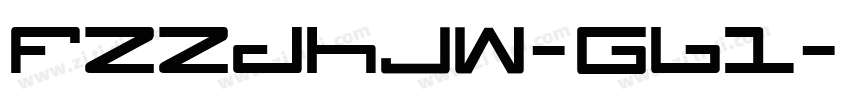 FZZDHJW-GB1-字体转换