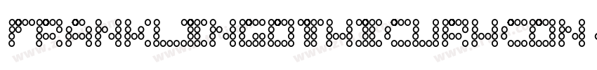FranklinGothicURWCon字体转换