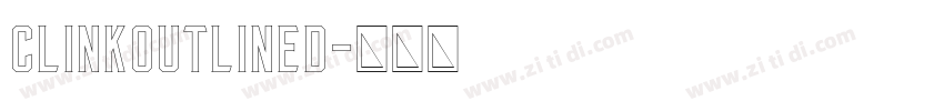 ClinkOutlined字体转换