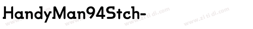 HandyMan94Stch字体转换