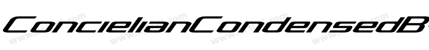 ConcielianCondensedB字体转换