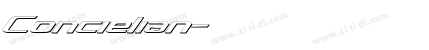Concielian字体转换