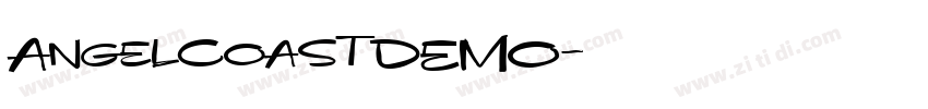 AngelCoastDEMO字体转换