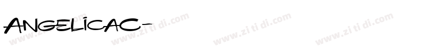 AngelicaC字体转换