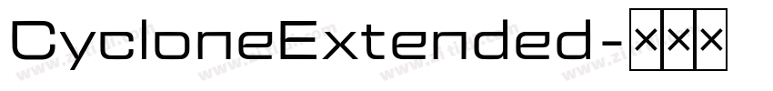 CycloneExtended字体转换
