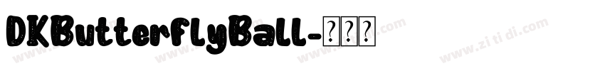 DKButterflyBall字体转换
