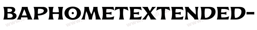 BaphometExtended字体转换