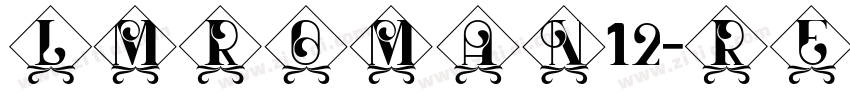 lmroman12-regular字体转换