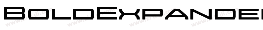 BoldExpanded字体转换