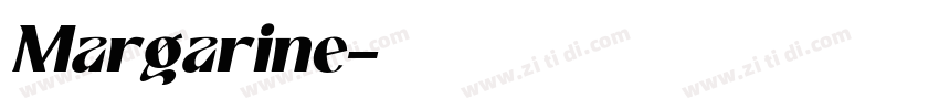 Margarine字体转换