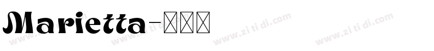 Marietta字体转换