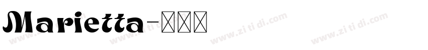 Marietta字体转换