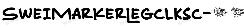 SweiMarkerLegclKsc字体转换