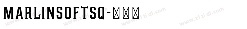 MarlinSoftSQ字体转换