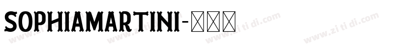 SophiaMartini字体转换
