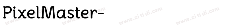 PixelMaster字体转换
