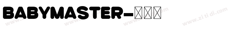 BabyMaster字体转换