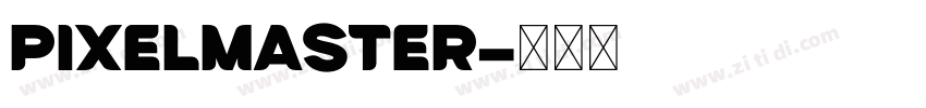 PixelMaster字体转换