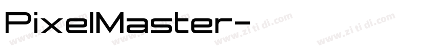 PixelMaster字体转换