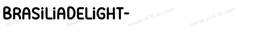 BrasiliaDelight字体转换