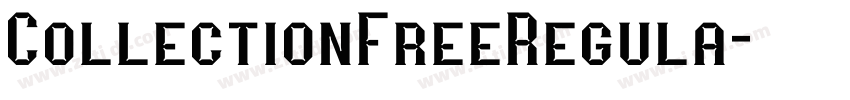 CollectionFreeRegula字体转换