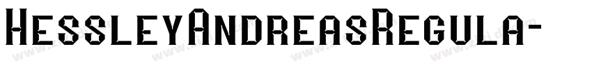 HessleyAndreasRegula字体转换