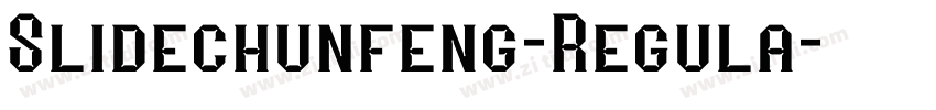 Slidechunfeng-Regula字体转换