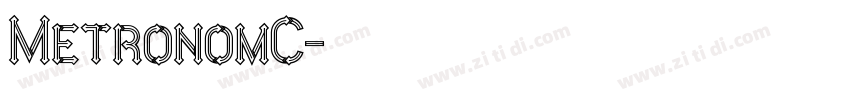 MetronomC字体转换