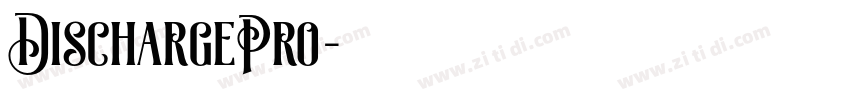 DischargePro字体转换