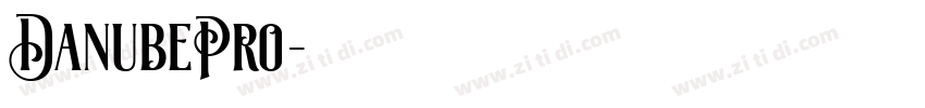 DanubePro字体转换